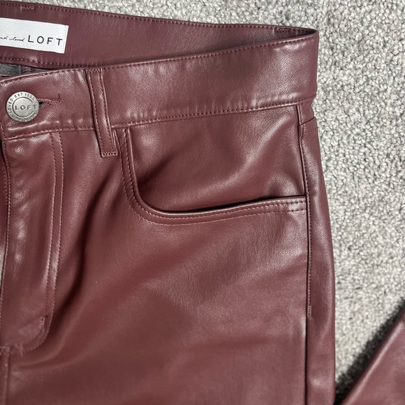 made and loved LOFT pants simili-cuir - Picture 7 of 8